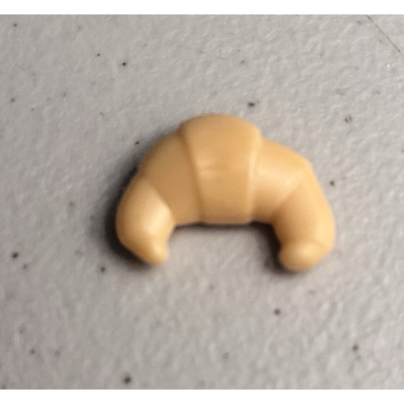 Miniature Doll Food Lot Avocado Toast Muffins Croissant Fruit Bowl 1:6 Scale - Picture 11 of 13